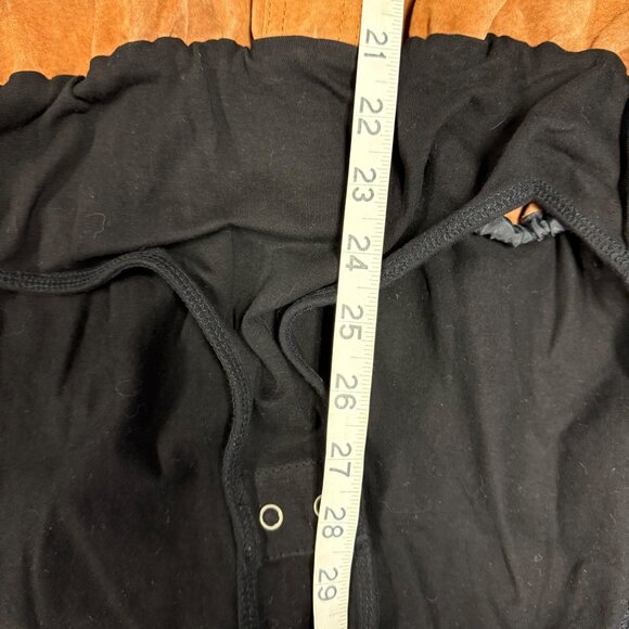 Vintage Bagatelle Womens Brown Suede Leather Button-Up Bodysuit Shirt Size Large - Picture 5 of 7